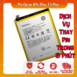 Pin Webphukien cho Oppo R9s Plus, F3 Plus  Việt Nam BLP623 - 4000mAh 